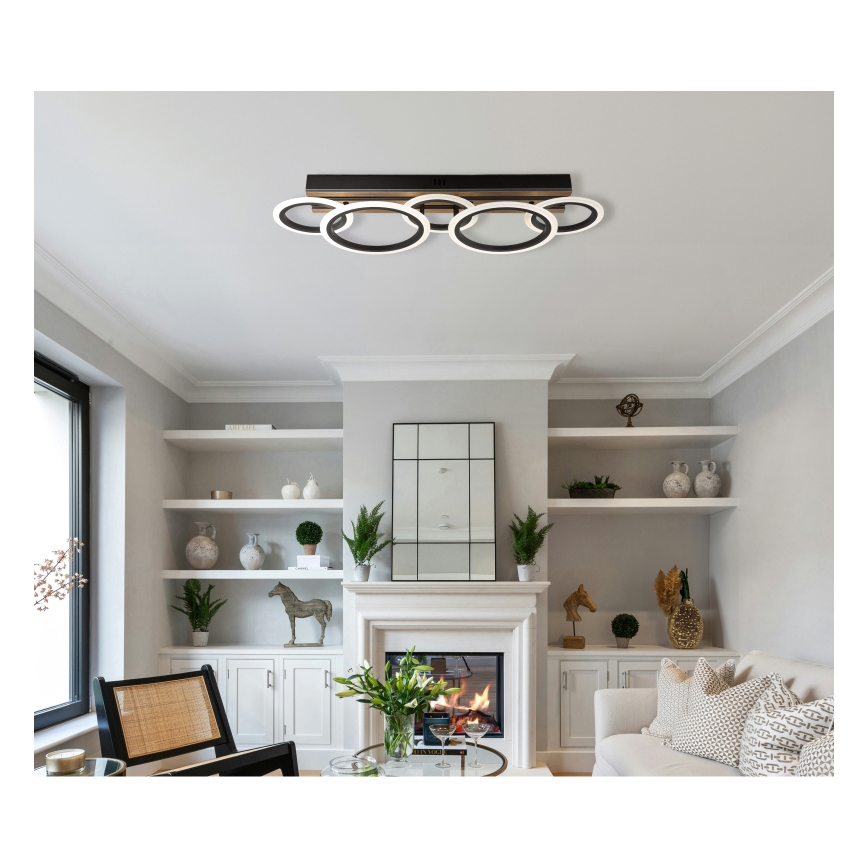 Globo - LED стельовий світильник LED/34W/230V 3000/4200/600K 25x74,5 cm