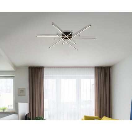 Globo - Стельовий LED світильник LED/40W/230V 3000K чорний