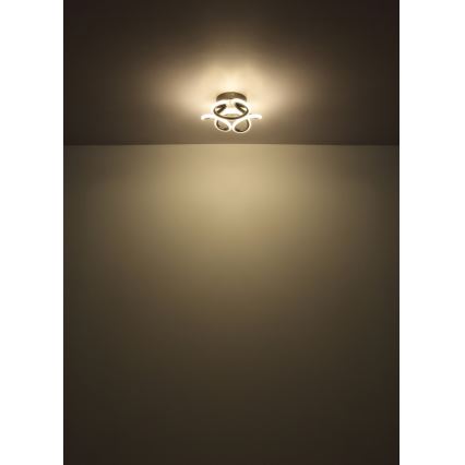 Globo - Светодиодный потолочный светильник LED/24W/230V 2700/4000/6000K диаметр 26 см черный
