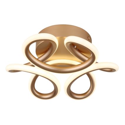 Globo - Светодиодный потолочный светильник LED/24Вт/230В 2700/4000/6000К диам. 26 см золотой