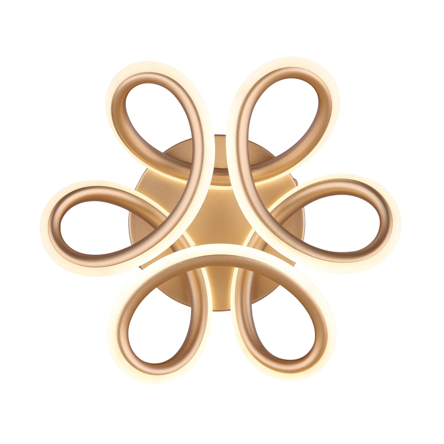 Globo - Светодиодный потолочный светильник LED/24Вт/230В 2700/4000/6000К диам. 26 см золотой