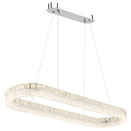 Globo - Регульована LED-люстра на тросі LED/40W/230V 2700-6000K прозора + пульт дистанційного керування