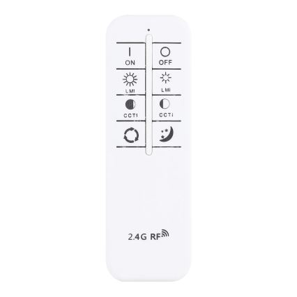 Globo - LED димований стельовий світильник LED/40W/230V 2700-6000K глянцевий хром + дистанційне керування