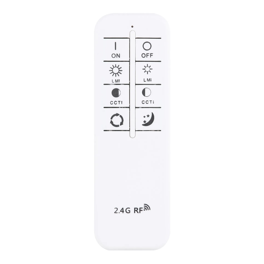 Globo - LED димований стельовий світильник LED/40W/230V 2700-6000K глянцевий хром + дистанційне керування
