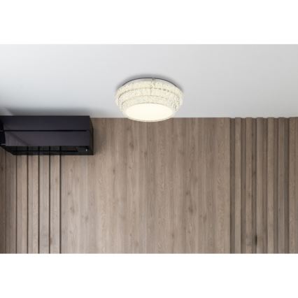Globo - Светодиодный потолочный светильник с регулированием яркости LED/48W/230V 2700-6000K диаметр 50 см белый + дистанционное управление