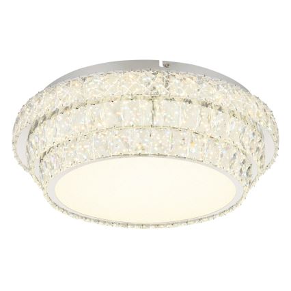 Globo - Светодиодный потолочный светильник с регулированием яркости LED/48W/230V 2700-6000K диаметр 50 см белый + дистанционное управление