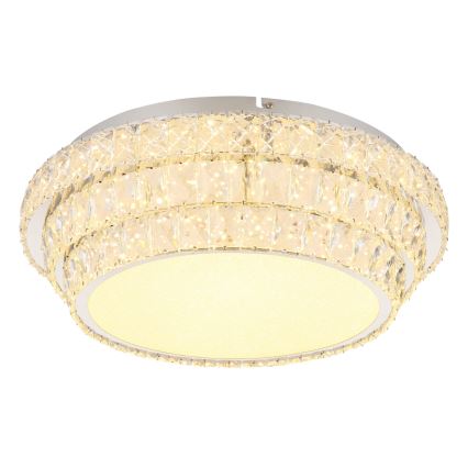 Globo - Светодиодный потолочный светильник с регулированием яркости LED/48W/230V 2700-6000K диаметр 50 см белый + дистанционное управление