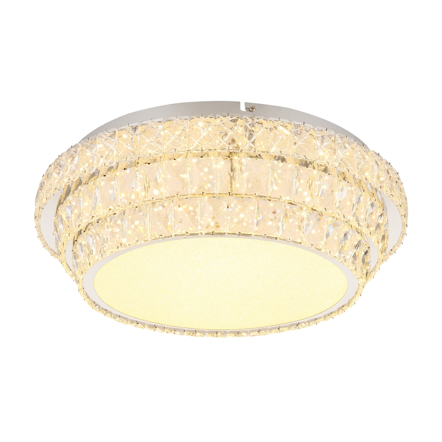 Globo - Светодиодный потолочный светильник с регулированием яркости LED/48W/230V 2700-6000K диаметр 50 см белый + дистанционное управление