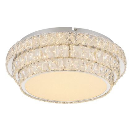 Globo - Светодиодный потолочный светильник с регулированием яркости LED/48W/230V 2700-6000K диаметр 50 см белый + дистанционное управление