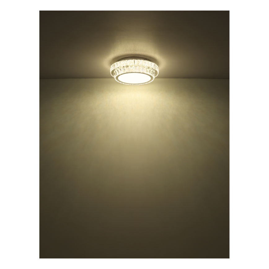 Globo - светодиодный диммируемый потолочный светильник LED/58 Вт/230 В 2700–6000 К Ø 60 см белый + пульт дистанционного управления
