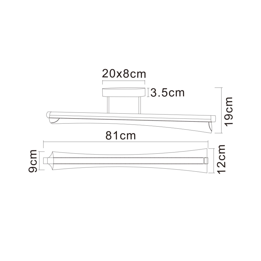 Globo - LED люстра на штанзі LED/28W/230V 2700/4000/6000K