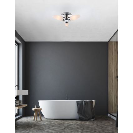 Globo 78160-3D - Точечный светильник для ванной комнаты 3xE14/20W IP44