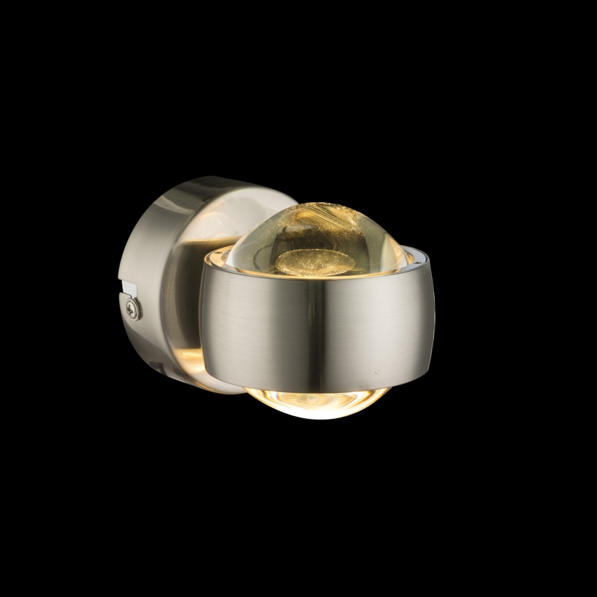 Globo - LED настінний світильник LED/7 Вт/230 В 3000K матовий хром