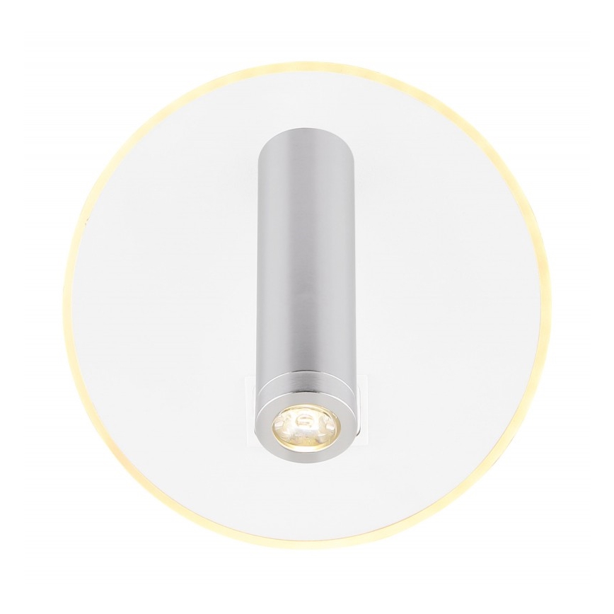 Globo - Настінний точковий LED світильник LED/6W + LED/1W/230V