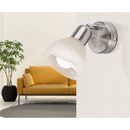 Globo - Светодиодный настенный точечный светильник 1xE14/5W/230V