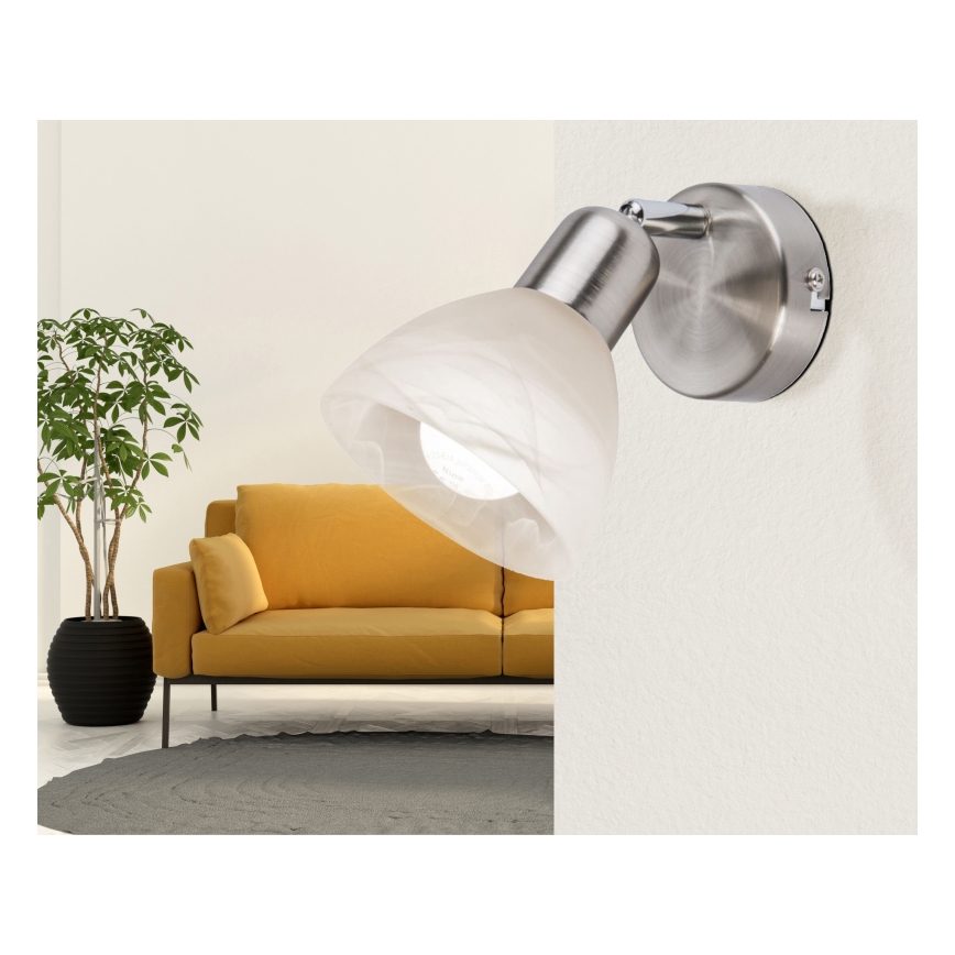 Globo - Светодиодный настенный точечный светильник 1xE14/5W/230V