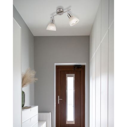 Globo - Світлодіодний точковий світильник 2xE14/5W/230V