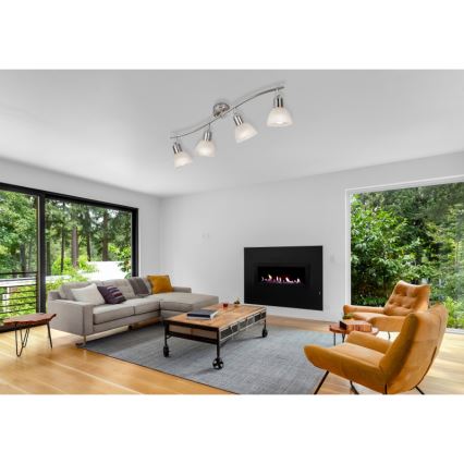 Globo - Світлодіодний точковий світильник 4xE14/5W/230V