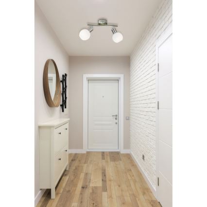 Globo - Світлодіодний точковий світильник 2xE14/5W/230V