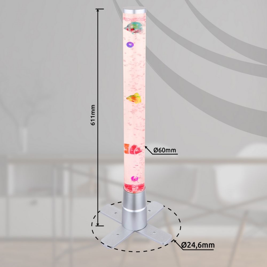 Globo - Светодиодная декоративная RGB-лампа 9xLED/0,06W/230V