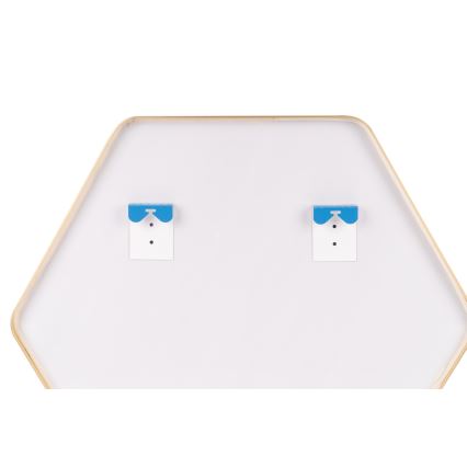 Globo - Настінне дзеркало 70x80 см золоте