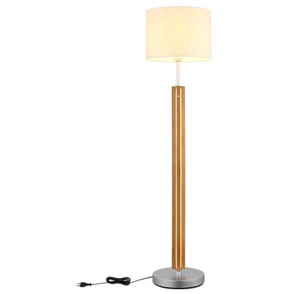 Globo - диммируемый напольный торшер LED/21W/230V + 1xE27/25W