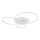 Globo - диммируемый потолочный светильник LED/70W/230V 2700-6500K 105x26,5 cm белый + пульт дистанционного управления