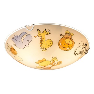 Globo - Дитячий стельовий світильник 2xE27/60W/230V