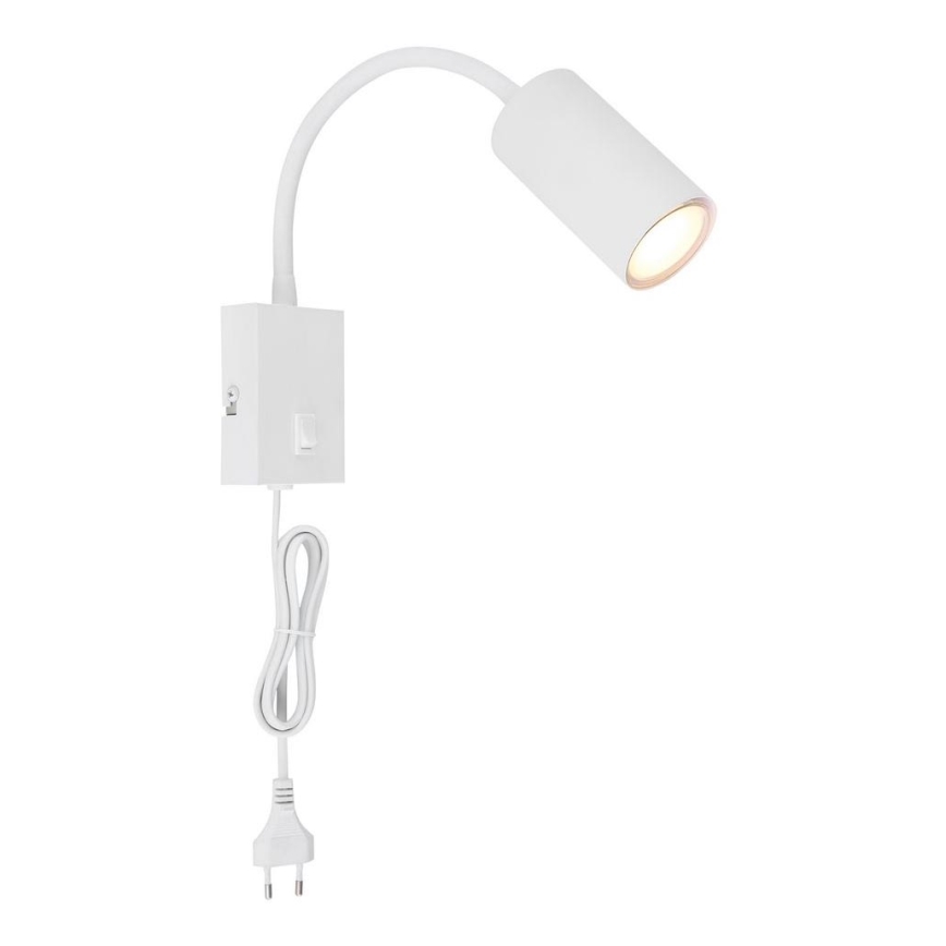 Globo - Гнучка настінна лампа 1xGU10/25W/230V білий