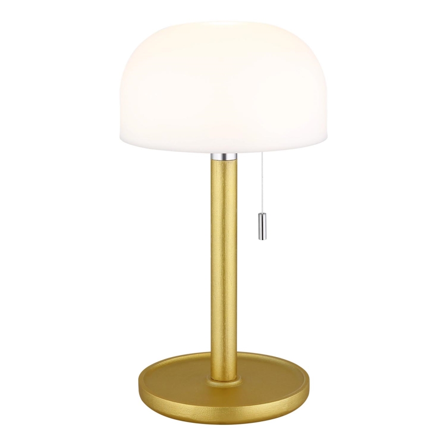 Globo - LED Акумуляторна настільна лампа LED/1,5W/3,7V 3000/4200/6000K 1800mAh латунь
