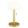 Globo - LED Акумуляторна настільна лампа LED/1,5W/3,7V 3000/4200/6000K 1800mAh латунь