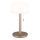 Globo - LED Акумуляторна настільна лампа LED/1,5W/3,7V 3000/4200/6000K 1800mAh коричневий