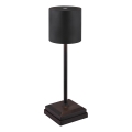 Globo - LED диммируемая сенсорная перезаряжаемая настольная лампа LED/1,5W/5V 2200 mAh чёрная