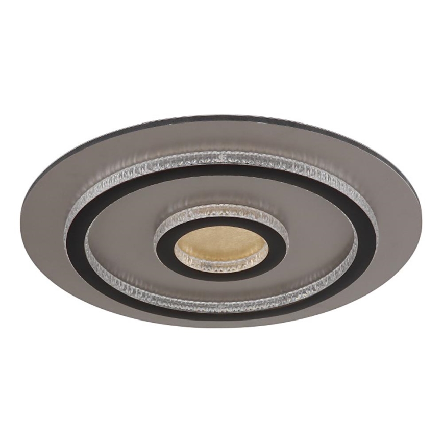 Globo - LED Диммируемый потолочный светильник LED/40Вт/230В 3000-6500К диаметр 45 см чёрный + пульт дистанционного управления