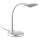 Globo - LED Гнучка сенсорна настільна лампа з регулюванням яскравості LED/4,6W/230V срібний