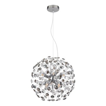 Globo - LED-люстра на тросе 8xG9/3,5W/230V, полированный хром