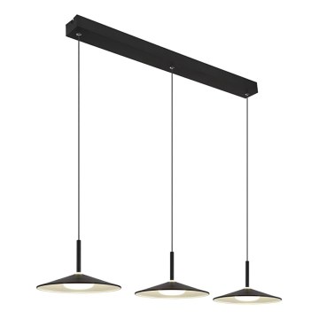 Globo - LED люстра на тросе LED/24W/230V 4000K чёрная