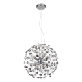 Globo - LED люстра на тросі 8xG9/3,5W/230V блискучий хром