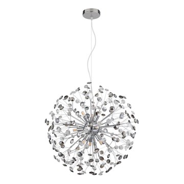 Globo - LED-люстра на тросі 9xG9/3,5W/230V блискучий хром