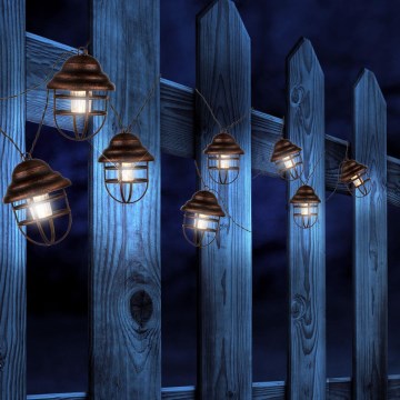 Globo - LED На сонячній батареї декоративний світильник 8xLED/3,2V IP44 200 mAh