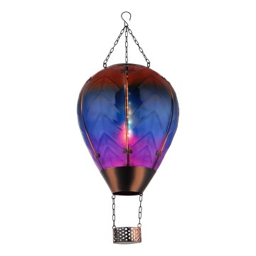 Globo - LED Підвісна прикраса на сонячній батареї 24xLED/0,2W/3V IP44 літаюча куля