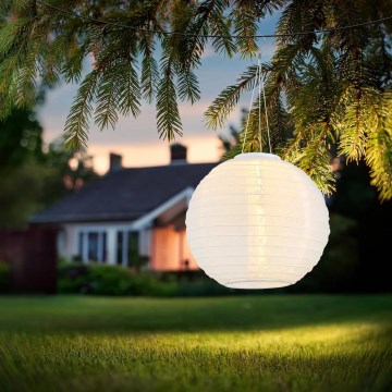 Globo - LED Підвісний світильник на сонячній батареї LED/0,5W/3V IP44 білий