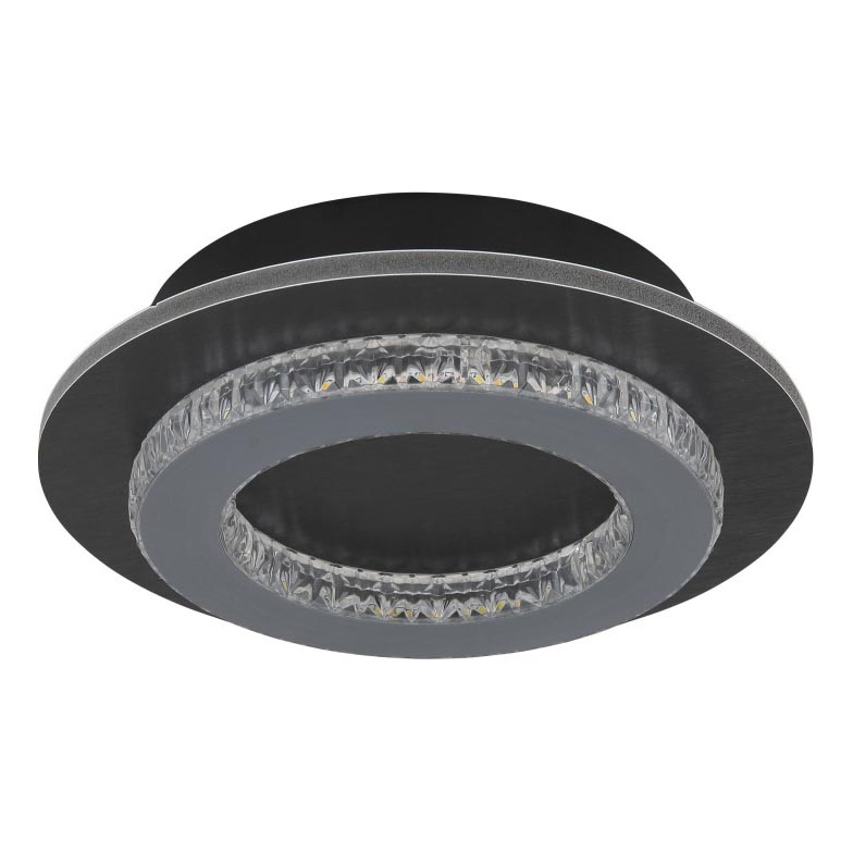 Globo - LED потолочный светильник LED/12W/230V 3000/4000/6500K диаметр 20 см антрацит