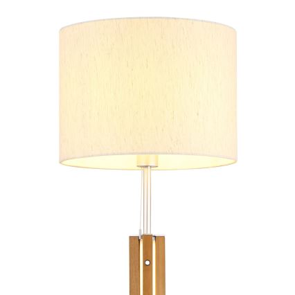 Globo - LED регульована підлогова лампа LED/21W/230V + 1xE27/25W