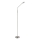 Globo - LED регульована сенсорна підлогова лампа LED/6,5W/230V 2700/3350/4000K матовий хром