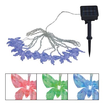 Globo - LED RGB Декоративна гірлянда 10xLED/0,06W/3,2V 470 см IP44
