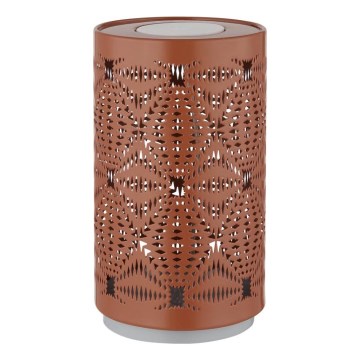 Globo - LED RGB Сенсорна акумуляторна настільна лампа LED/1W/5V 500 mAh мідний