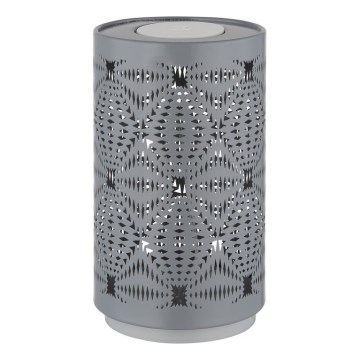 Globo - LED RGB Сенсорна акумуляторна настільна лампа LED/1W/5V 500 mAh сірий
