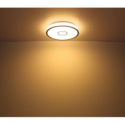 Globo - LED RGB Світильник для ванної з регулюванням яскравості LED/30W/230V IP44 Wi-Fi Tuya + пульт дистанційного керування