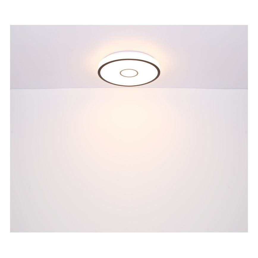 Globo - LED RGB Світильник для ванної з регулюванням яскравості LED/30W/230V IP44 Wi-Fi Tuya + пульт дистанційного керування